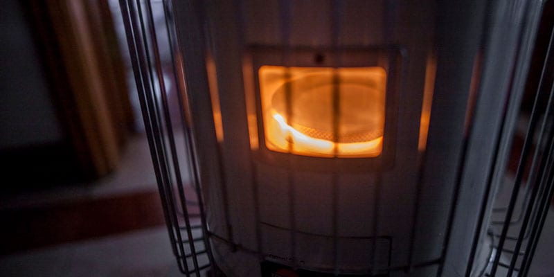 Kerosene heating clearance system